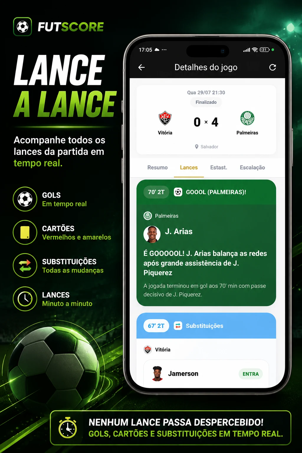 FutScore - Live Scores screenshot